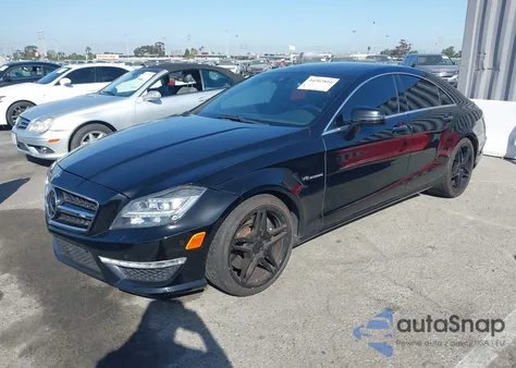 2012 Mercedes-Benz Cls 63 Amg z USA, uszkodzony, nr VIN WDDLJ7EB9CA015162